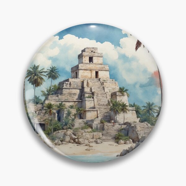 Item preview, Tulum Quintana Roo Mexico Vintage Travel Tourism designed and sold by TravelersGems.