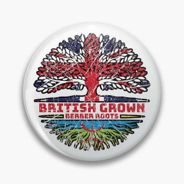 Item preview, Berber Amazigh Uk United Kingdom British Tree Roots Flag designed and sold by FlagX.