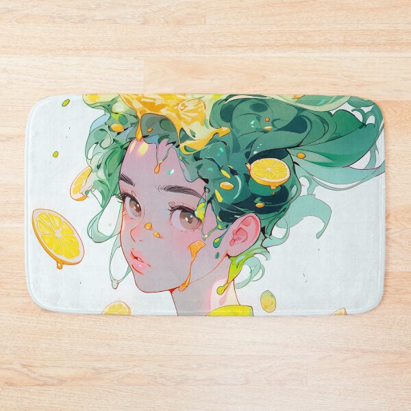 Item preview, Tangy Citrus Zest Splash Anime Girl designed and sold by bubblegoth.