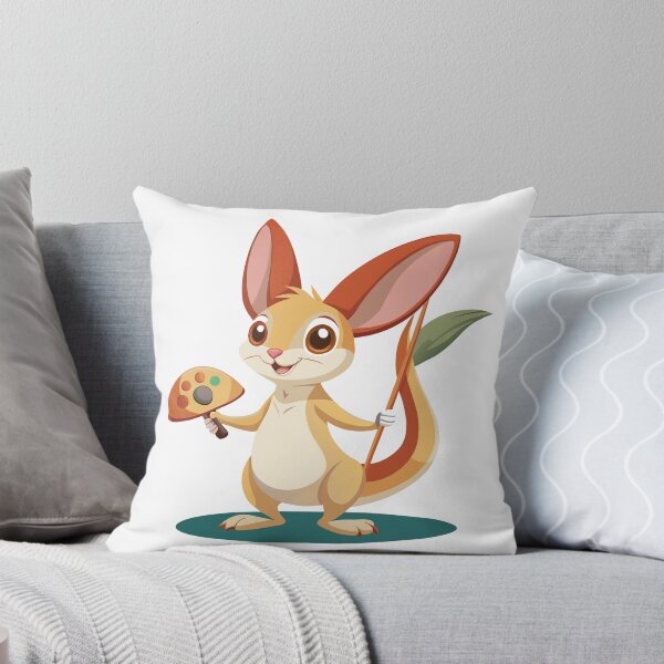 Item preview, Artistic Whispers Brushstrokes of a Dainty Jerboa designed and sold by omerfdln34.