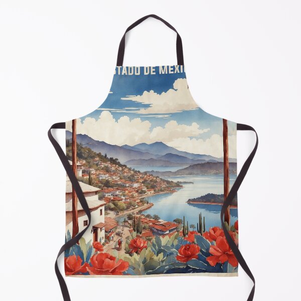 Item preview, Valle de Bravo Estado de Mexico Vintage Travel Tourism designed and sold by TravelersGems.