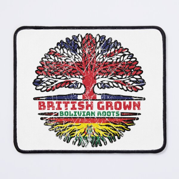 Item preview, Bolivia Bolivian Uk United Kingdom British Tree Roots Flag designed and sold by FlagX.
