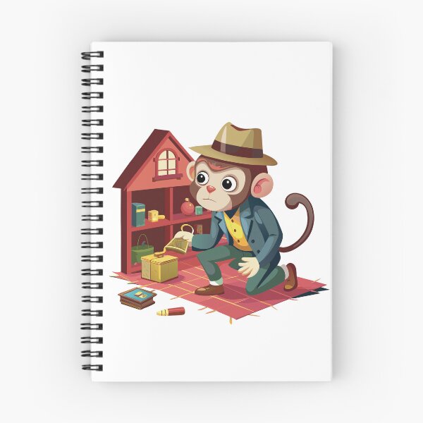 Item preview, Curious Case of the Miniature Capuchin designed and sold by omerfdln34.