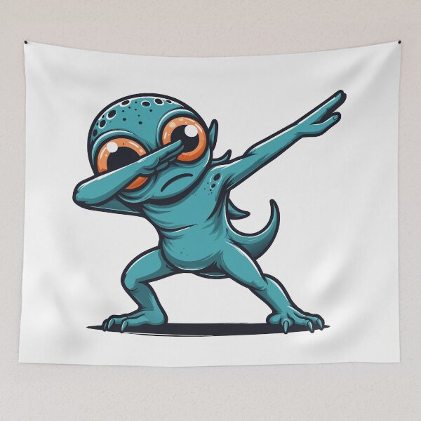 Item preview, Monster Dabbing - Cool Alien designed and sold by Designowner.