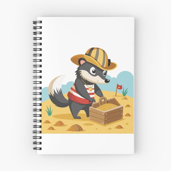Item preview, Pirate Adventures of a Miniature Honey Badger designed and sold by omerfdln34.