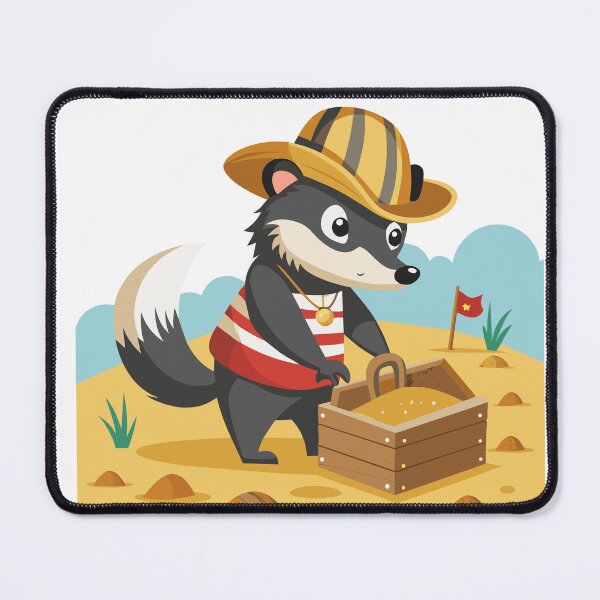 Item preview, Pirate Adventures of a Miniature Honey Badger designed and sold by omerfdln34.
