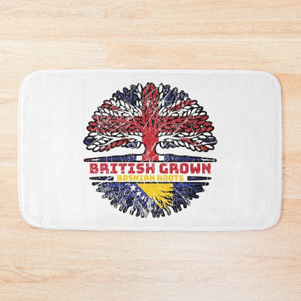 Item preview, Bosnia Bosnian Uk United Kingdom British Tree Roots Flag designed and sold by FlagX.