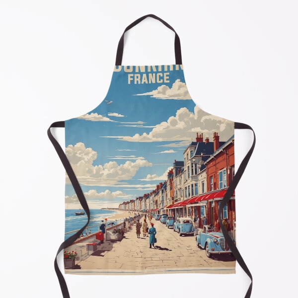 Item preview, Dunkirk France Vintage Travel Tourism  designed and sold by TravelersGems.