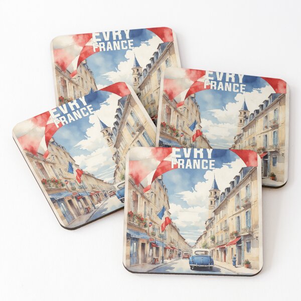 Item preview, Evry France Vintage Travel Tourism  designed and sold by TravelersGems.