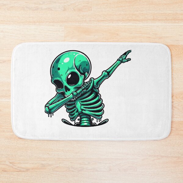 Item preview, Dabbing Alien skull designed and sold by Designowner.