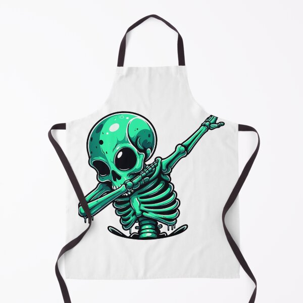 Item preview, Dabbing Alien skull designed and sold by Designowner.