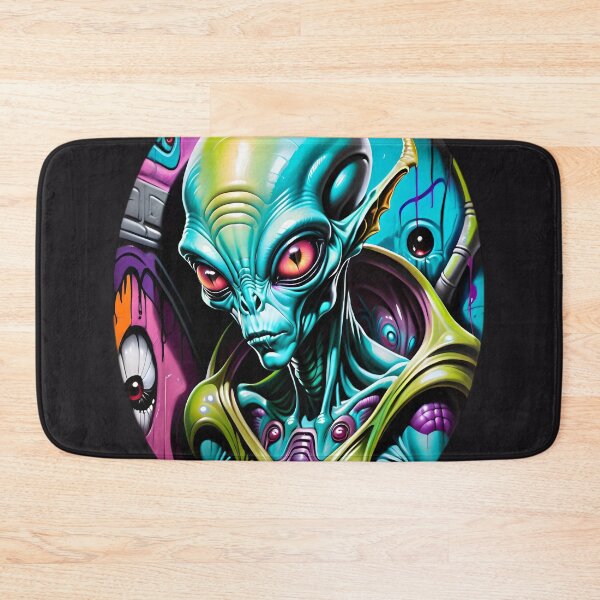 Item preview, Cool Space Alien Graffiti Art designed and sold by TheArtOfPat.