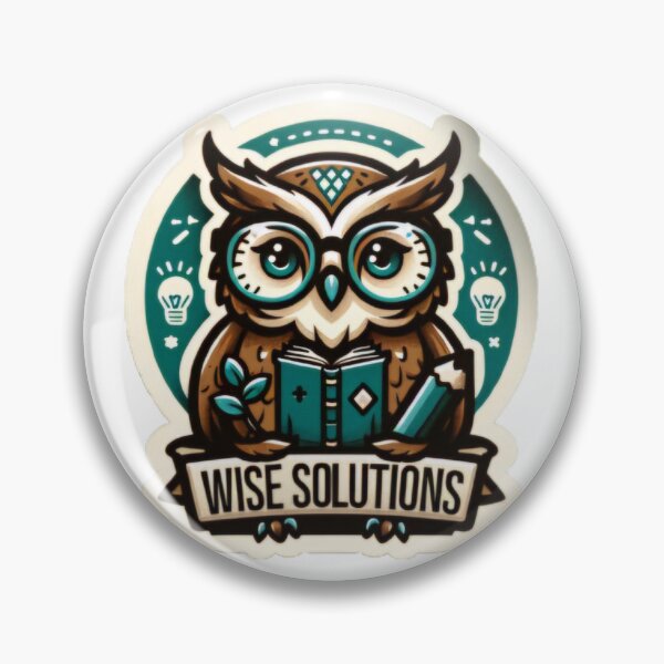 Item preview, A cute smart owl wise solutions sticker designed and sold by WooshiArt.