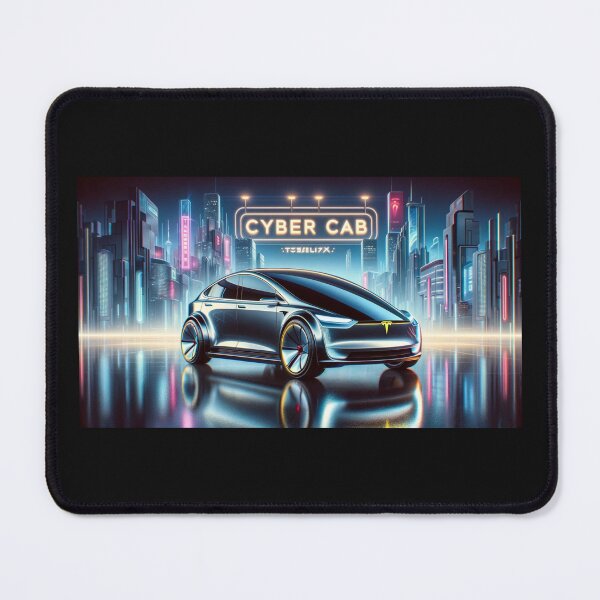 Item preview, cyber cab designed and sold by TEEJAMBOREE.