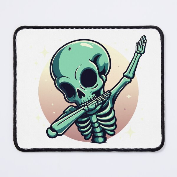 Item preview, Dabbing Alien skull designed and sold by Designowner.