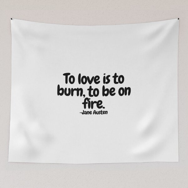 Item preview, To love is to burn, to be on fire.  designed and sold by CharmStudio.