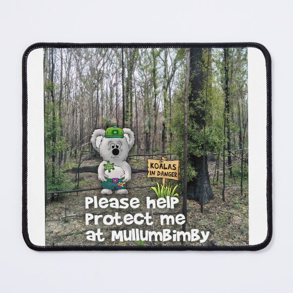 Item preview, Australian Koala pleading for help at Mullumbimby designed and sold by ClarkChris.
