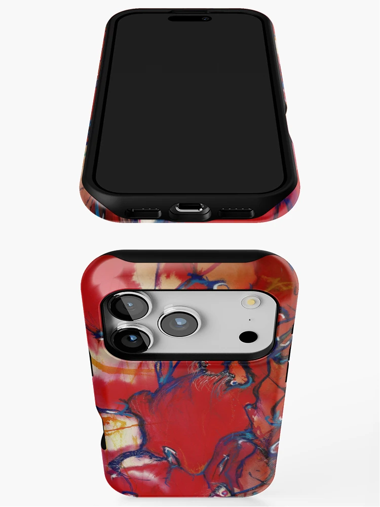Thumbnail 3 of 4, iPhone Case, Red Rover designed and sold by BeautyUnleashed.