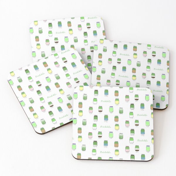 Item preview, matcha holic sticker pack  designed and sold by oxrangejuice.