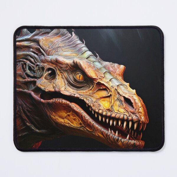 Item preview, tiranossauro-rex-sf-intricate-artwork-masterpiece-ominous-matte-painting-movie-poster-golden-ra designed and sold by glauco54.