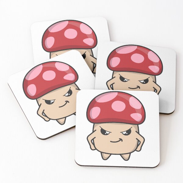 Item preview, Evil Aggressive Angry Red Mushroom Graphic designed and sold by socialarmour.