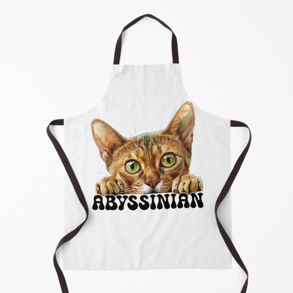Item preview, PEEKING ABYSSINIAN CAT designed and sold by quiltsncatitude.