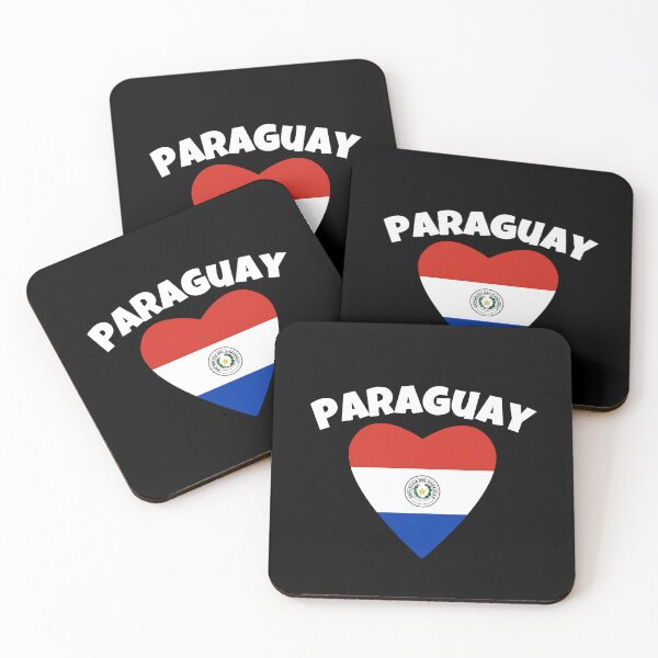 Item preview, Paraguay Flag In Heart designed and sold by taniastyle.