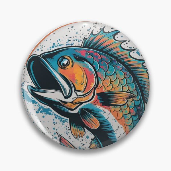 Item preview, Colorful Fish Oval designed and sold by RWCarpenter.