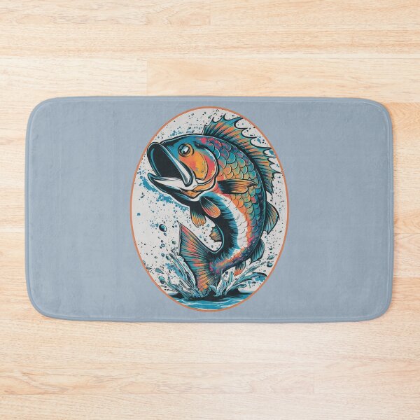 Item preview, Colorful Fish Oval designed and sold by RWCarpenter.