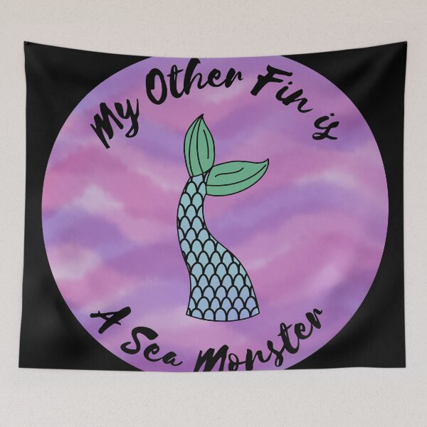 Item preview, My other fin is a sea monster designed and sold by CasaFortis.