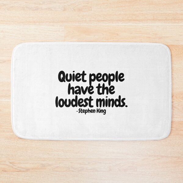 Item preview, Quiet people have the loudest minds.  designed and sold by CharmStudio.