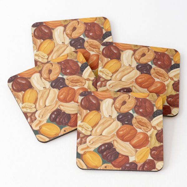 Item preview, Beautiful dried fruits and nuts pattern print design  designed and sold by Anshu3813.