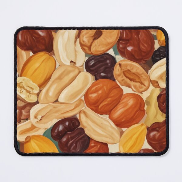 Item preview, Beautiful dried fruits and nuts pattern print design designed and sold by Anshu3813.
