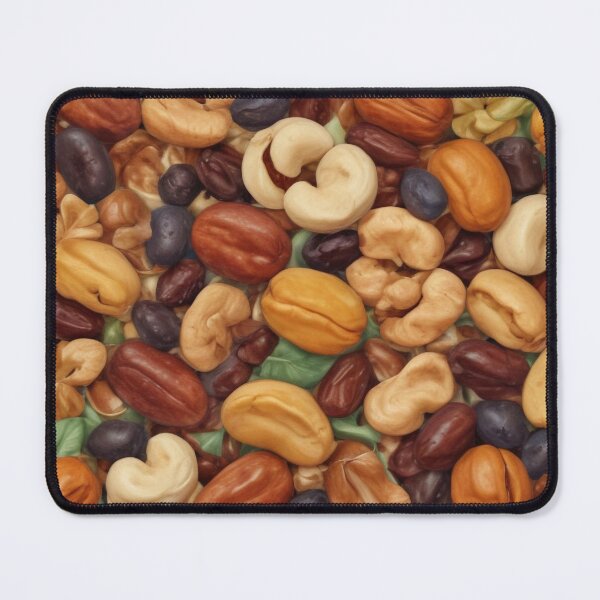 Item preview, Beautiful dried fruits and nuts pattern print design designed and sold by Anshu3813.