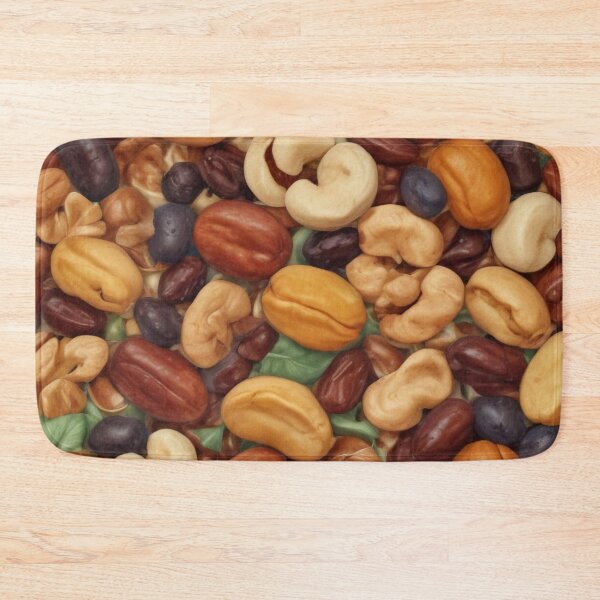 Item preview, Beautiful dried fruits and nuts pattern print design  designed and sold by Anshu3813.