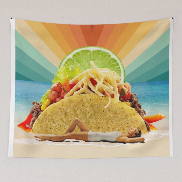 Item preview, Taco Beach designed and sold by leafandpetal.