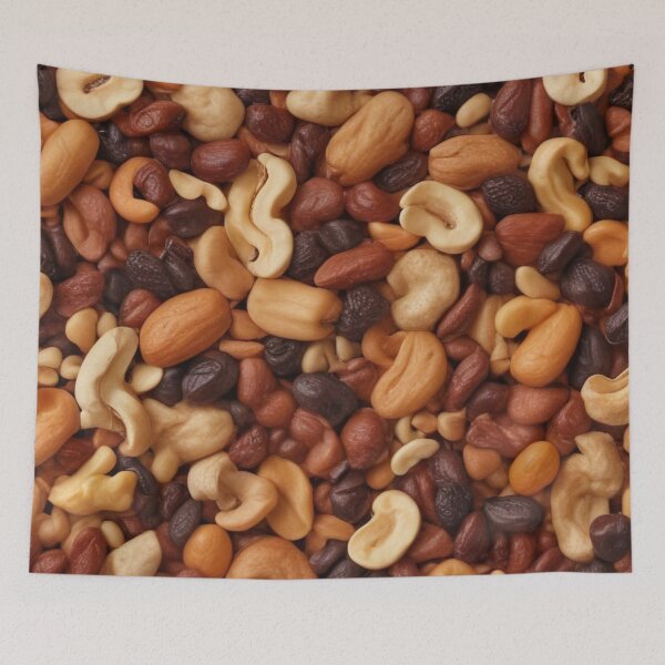 Item preview, Beautiful dried fruits and nuts pattern print design  designed and sold by Anshu3813.