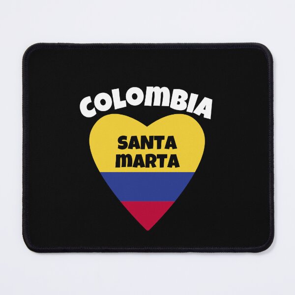 Item preview, Santa Marta Colombia Flag in Heart designed and sold by taniastyle.
