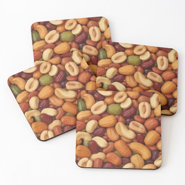 Item preview, Beautiful dried fruits and nuts pattern print design designed and sold by Anshu3813.