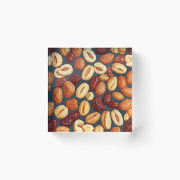 Item preview, Beautiful dried fruits and nuts pattern print design  designed and sold by Anshu3813.