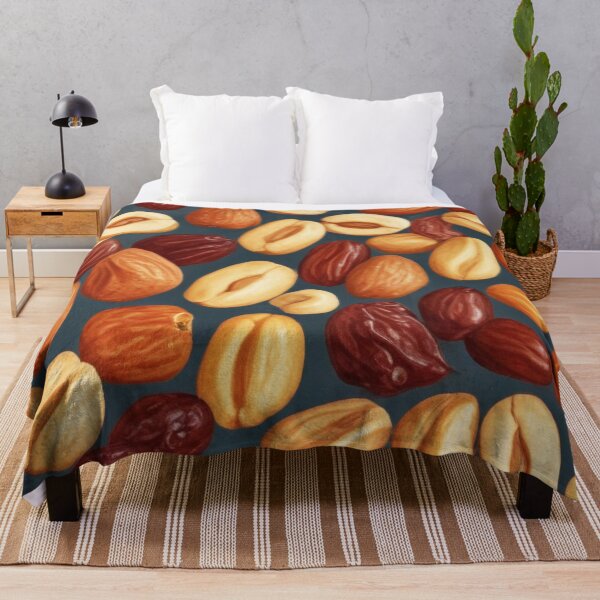 Item preview, Beautiful dried fruits and nuts pattern print design designed and sold by Anshu3813.