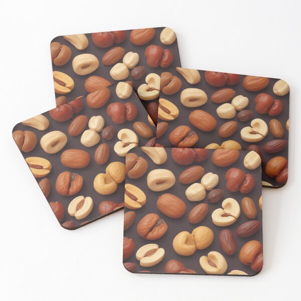 Item preview, Beautiful dried fruits and nuts pattern print design  designed and sold by Anshu3813.