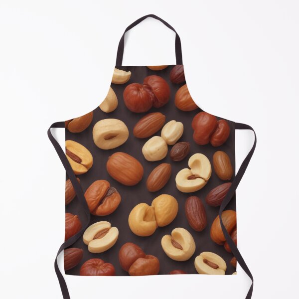 Item preview, Beautiful dried fruits and nuts pattern print design designed and sold by Anshu3813.