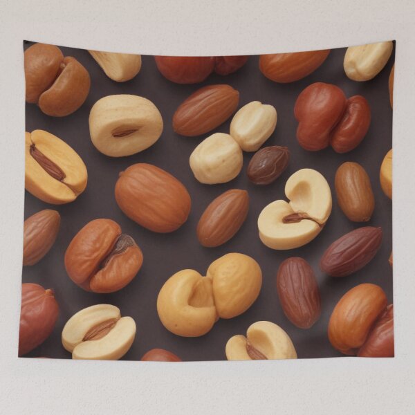 Item preview, Beautiful dried fruits and nuts pattern print design  designed and sold by Anshu3813.