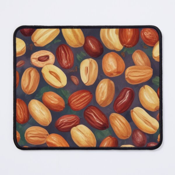 Item preview, Beautiful dried fruits and nuts pattern print design designed and sold by Anshu3813.