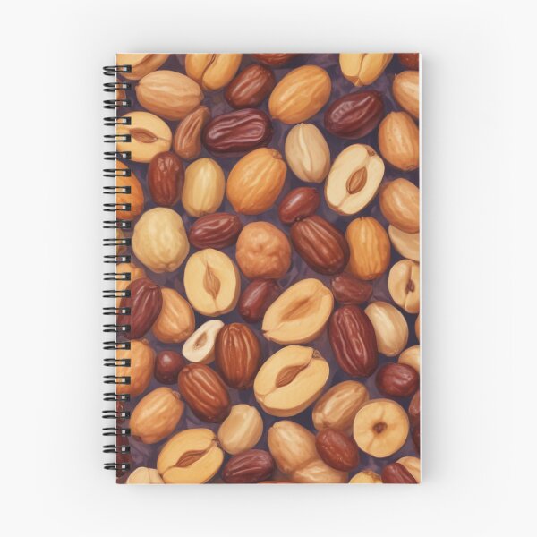 Item preview, Beautiful dried fruits and nuts pattern print design designed and sold by Anshu3813.