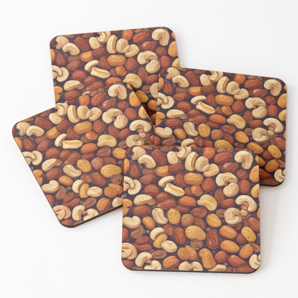 Item preview, Beautiful dried fruits and nuts pattern print design  designed and sold by Anshu3813.
