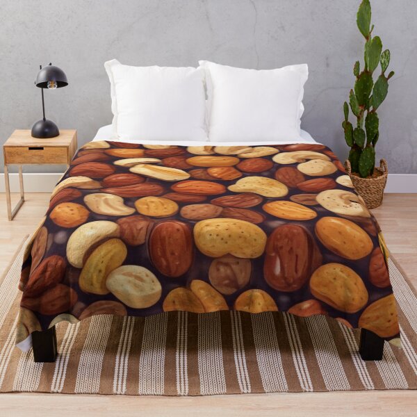 Item preview, Beautiful dried fruits and nuts pattern print design designed and sold by Anshu3813.