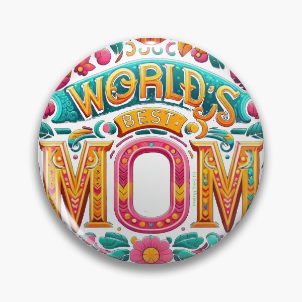 Item preview, World’s Best Mom 2 designed and sold by TattedWolf.