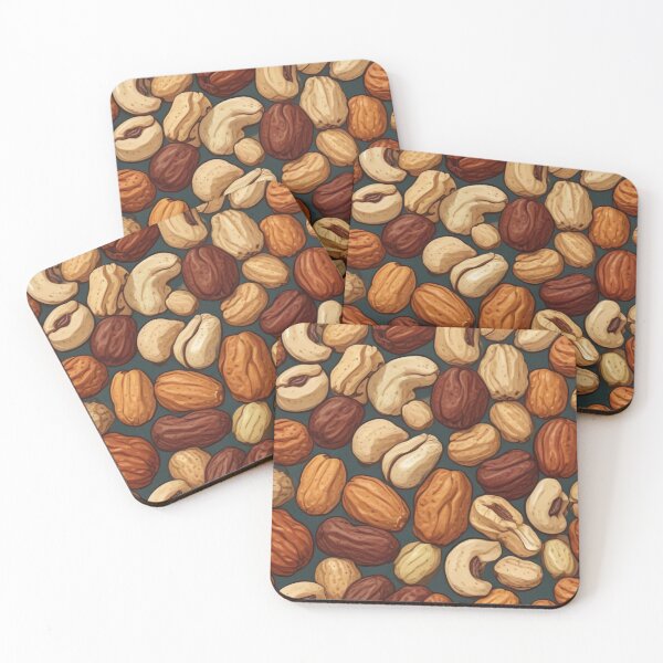 Item preview, Beautiful dried fruits and nuts pattern print design  designed and sold by Anshu3813.